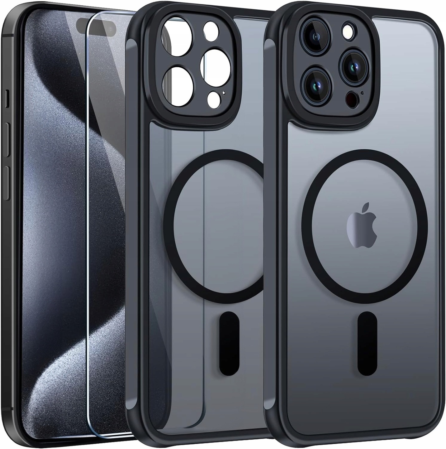 Zadné strany SASAL pre Apple iPhone 14 PRO MagneticSafe Matt Clear bezfarebné